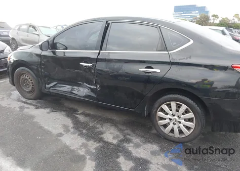 2014 Nissan Sentra Sv из США, поврежденный, VIN 3N1AB7AP6EY243198